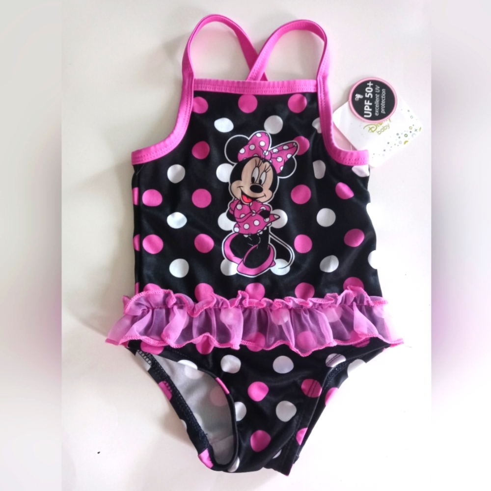 Polka Dot Minnie Mouse Swimsuit